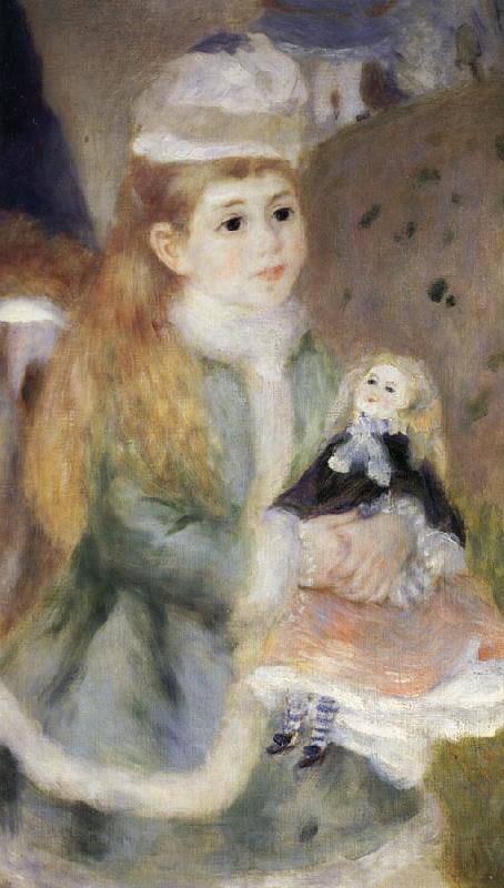Pierre-Auguste Renoir Details of Mother and children Norge oil painting art